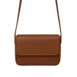 Magnetic Brown Button Strap - Alif Bags