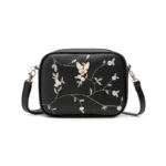 Butterfly Black Crossbody Bag - Alif Bags