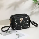 Butterfly Black Crossbody Bag - Alif Bags - Image 4