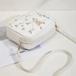 Butterfly White Crossbody Bag - Alif Bags - Image 3