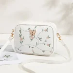Butterfly White Crossbody Bag - Alif Bags - Image 4