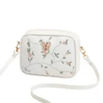 Butterfly White Crossbody Bag - Alif Bags
